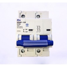 Автоматический выключатель SN NDM1-125C 2 полюса 80-100A